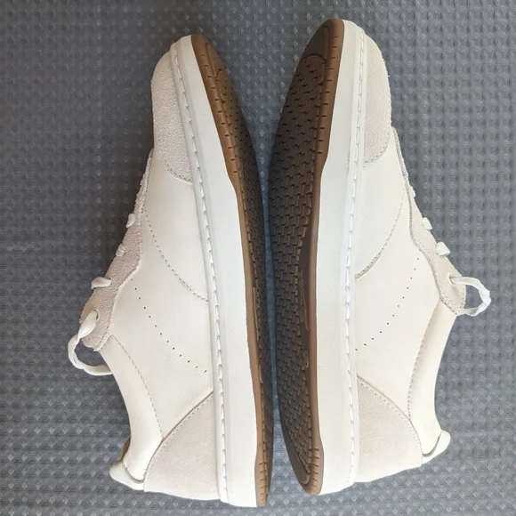 Dansko Women's Cream Lace-Up Sneakers - Picture 4 of 5